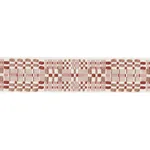 76957 | Brimfield Tape - Terracotta Schumacher Brimfield Tape trim in Terracotta (76957)