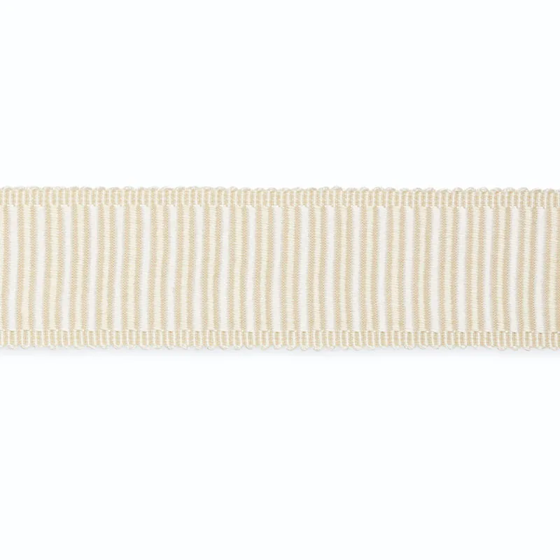 Schumacher Brittany Braid trim in Ivory/Bone (B179-2)