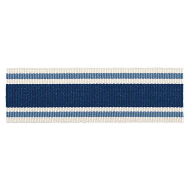 Schumacher Cabana Braid trim in Marine (63130)