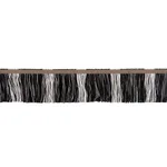 78987 | Calcada Fringe - Carbon Schumacher Calcada Fringe trim in Carbon (78987)