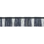 78982 | Calcada Fringe - Midnight Schumacher Calcada Fringe trim in Midnight (78982)