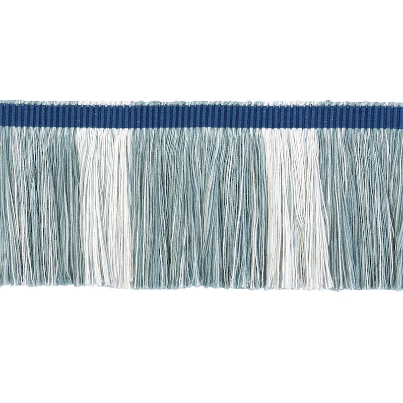 Schumacher Calcada Fringe trim in Mineral (78981)