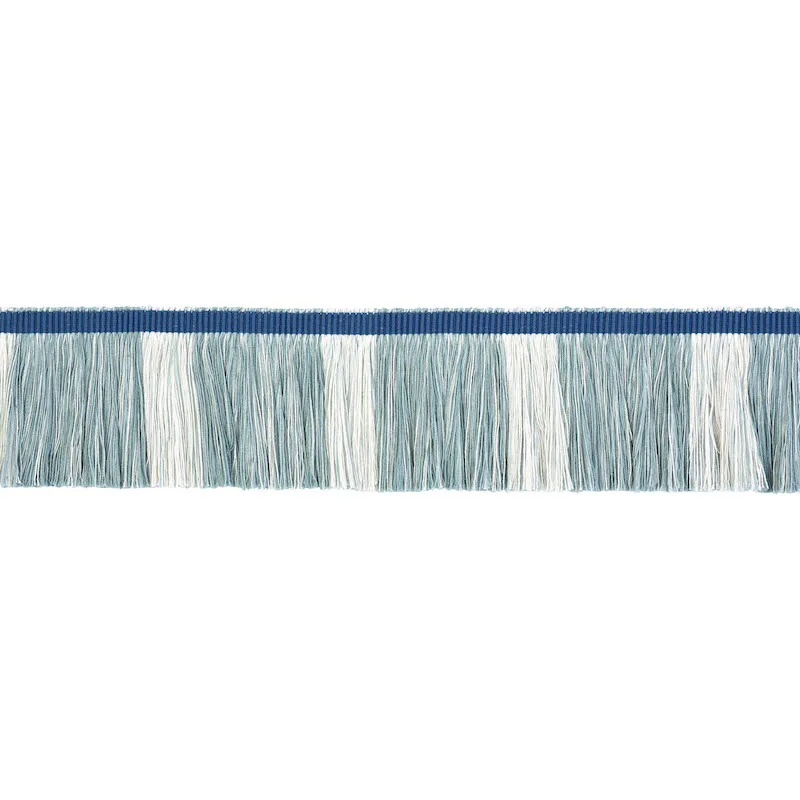 Schumacher Calcada Fringe trim in Mineral (78981)