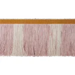 78986 | Calcada Fringe - Rose Quartz Schumacher Calcada Fringe trim in Rose Quartz (78986)