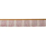 78986 | Calcada Fringe - Rose Quartz Schumacher Calcada Fringe trim in Rose Quartz (78986)