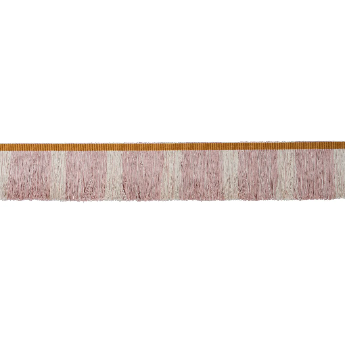 Schumacher Calcada Fringe trim in Rose Quartz (78986)
