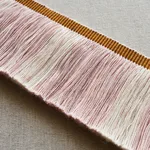 78986 | Calcada Fringe - Rose Quartz Schumacher Calcada Fringe trim in Rose Quartz (78986)