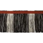 78984 | Calcada Fringe - Rust Schumacher Calcada Fringe trim in Rust (78984)