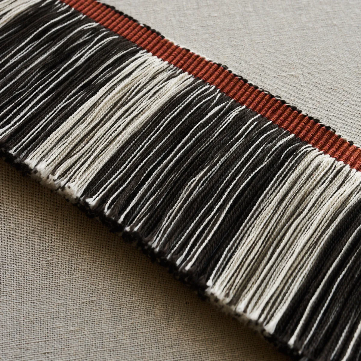 78984 | Calcada Fringe - Rust Schumacher Calcada Fringe trim in Rust (78984)