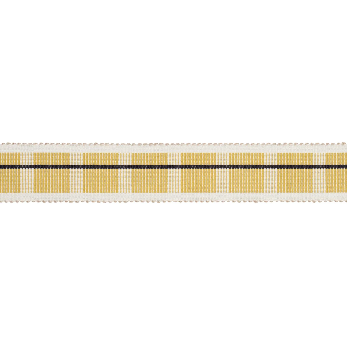 Schumacher Calcada Tape Medium trim in Maize (79206)