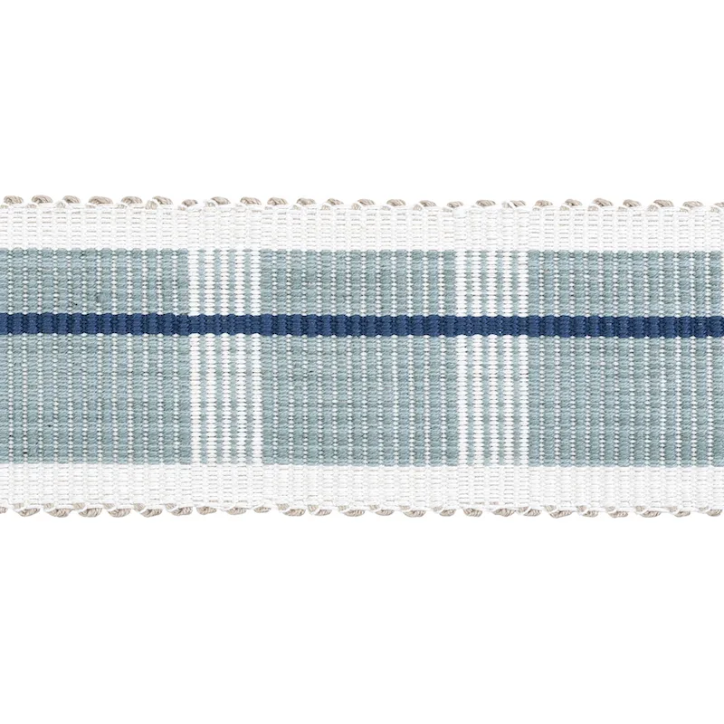 Schumacher Calcada Tape Medium trim in Mineral (79201)