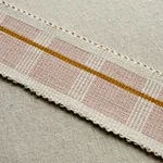 79207 | Calcada Tape Medium - Rose Quartz Schumacher Calcada Tape Medium trim in Rose Quartz (79207)