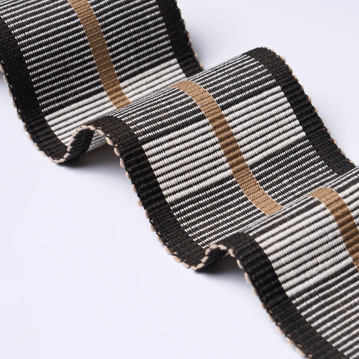 85200 | Calcada Tape Wide - Carbon Schumacher Calcada Tape Wide trim in Carbon (85200)