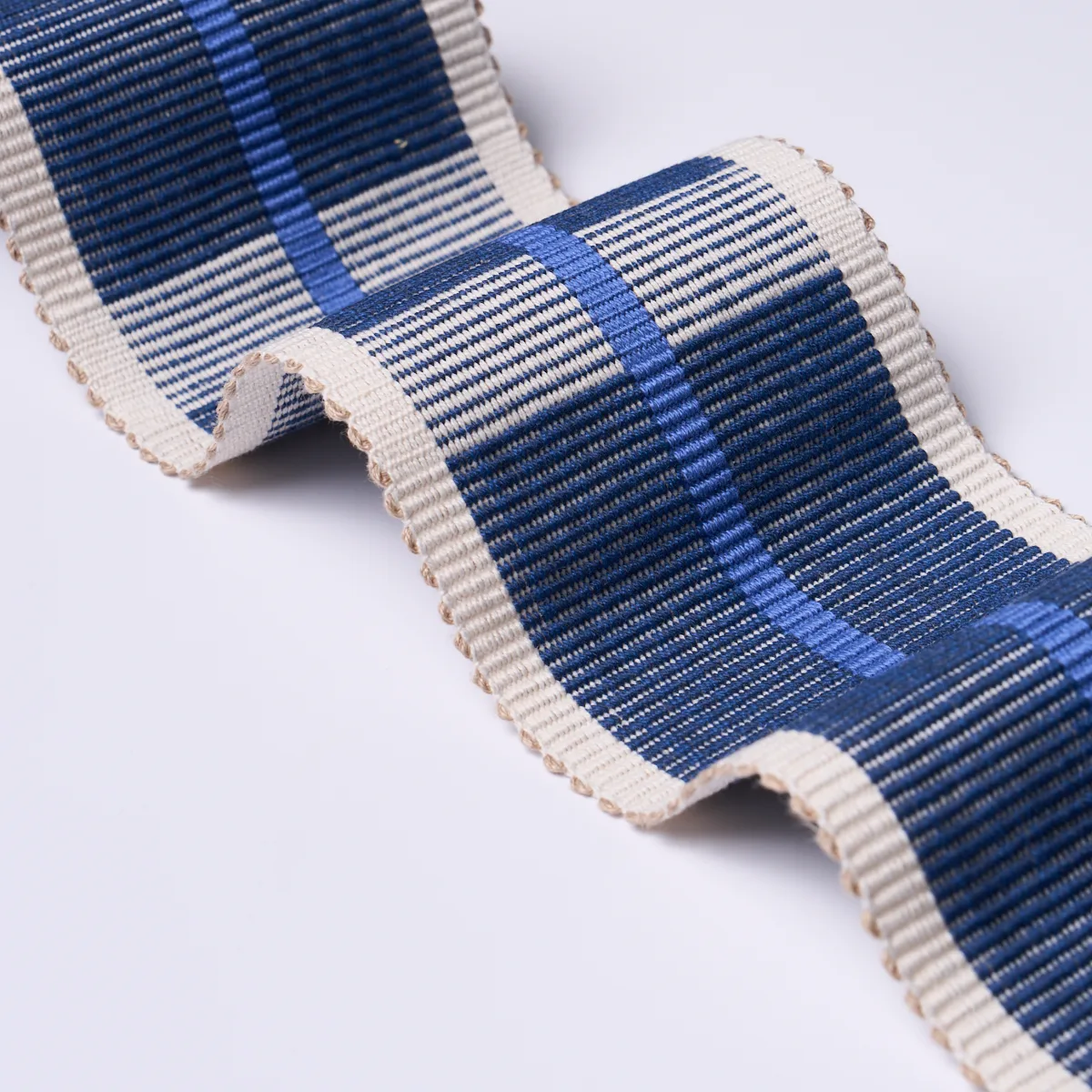 78977 | Calcada Tape Wide - Lapis Schumacher Calcada Tape Wide trim in Lapis (78977)