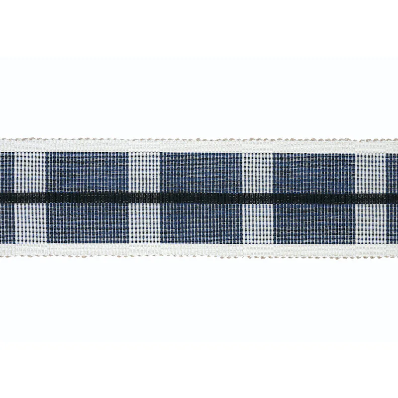 Schumacher Calcada Tape Wide trim in Midnight (78972)