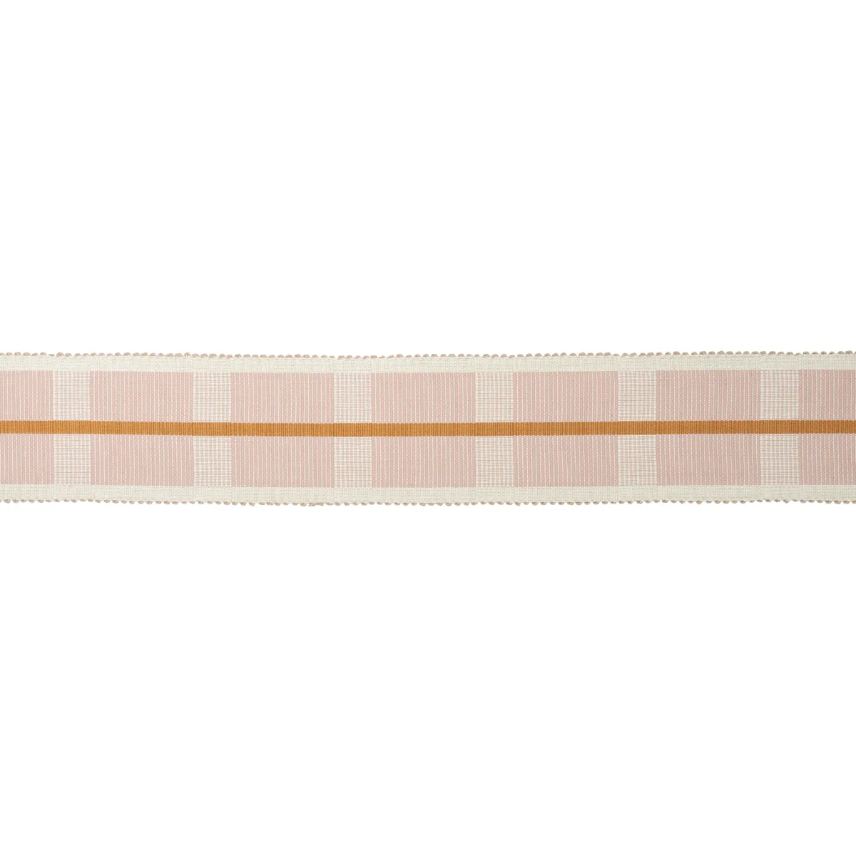 Schumacher Calcada Tape Wide trim in Rose Quartz (78976)
