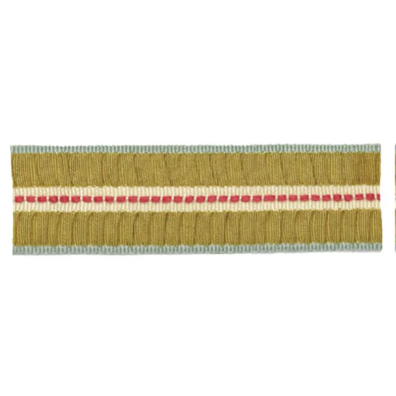 Schumacher Camden Braid trim in Bloom (63192)