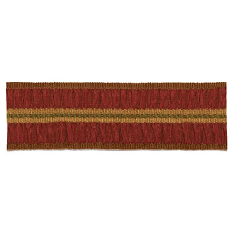 Schumacher Camden Braid trim in Currant (63190)