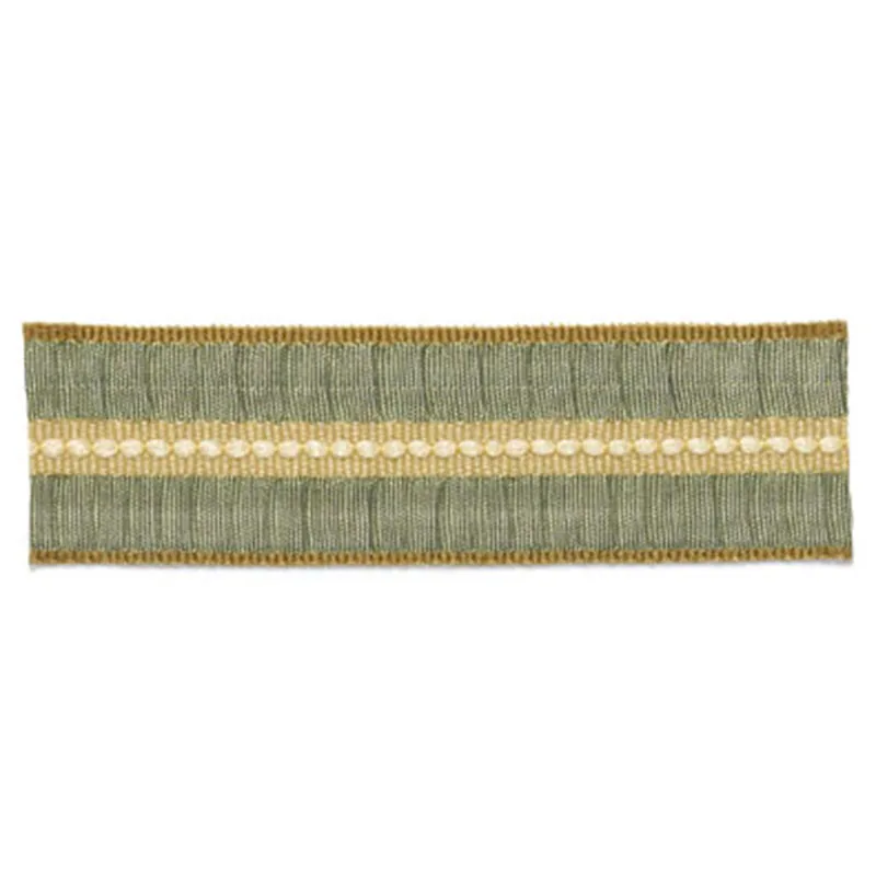 Schumacher Camden Braid trim in Mineral (63193)