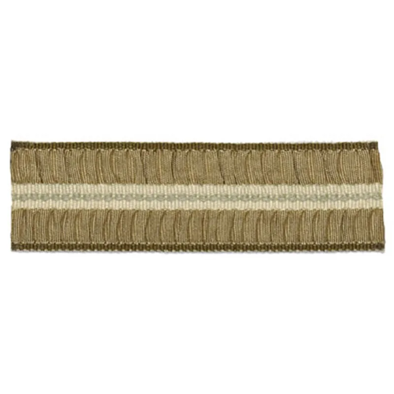 Schumacher Camden Braid trim in Moonstone (63195)