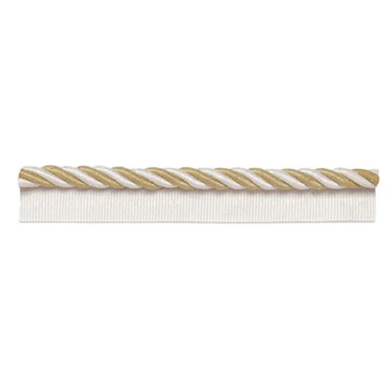 Schumacher Capri Lipcord trim in Sand (63354)