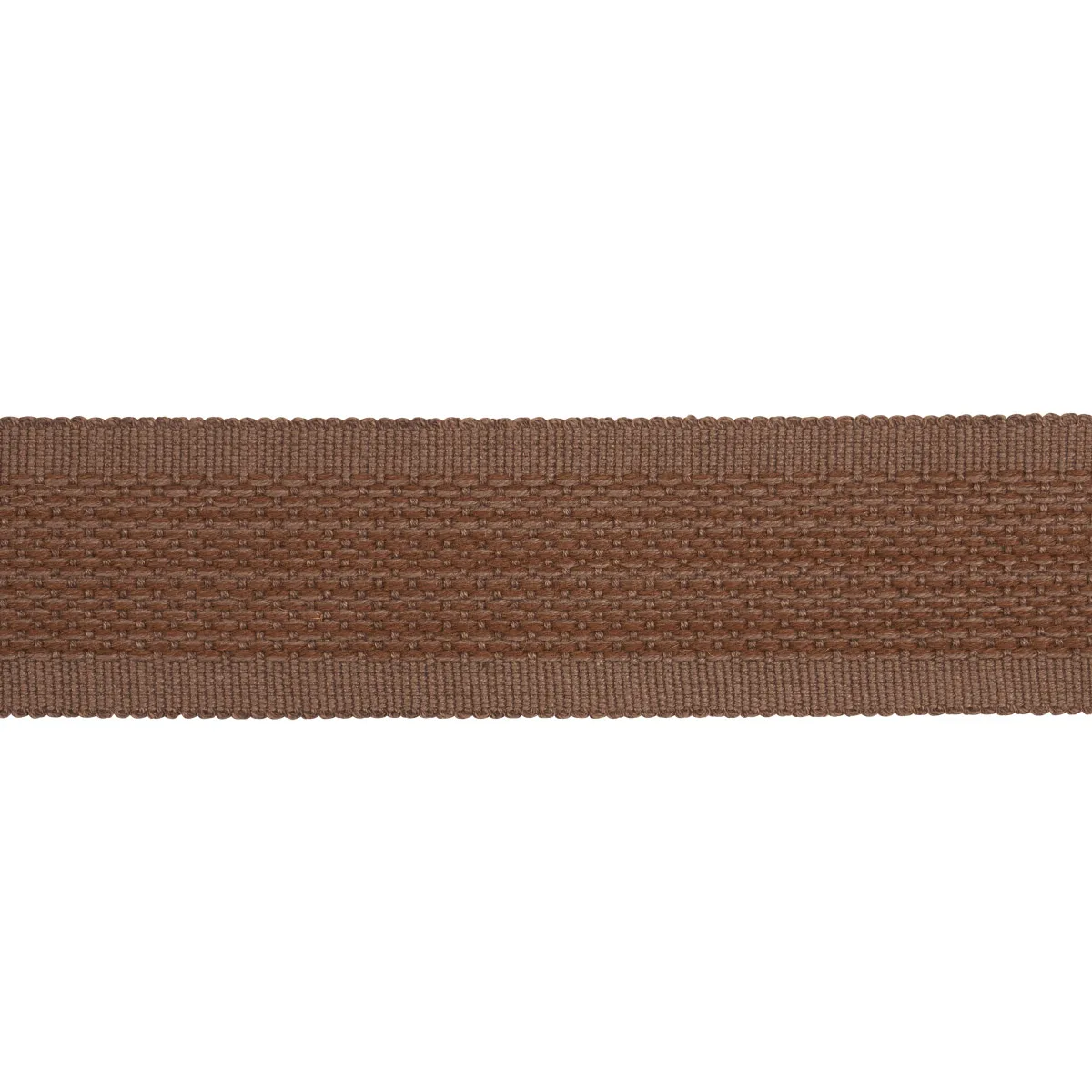 Schumacher Cardiff Tape trim in Brown (83382)