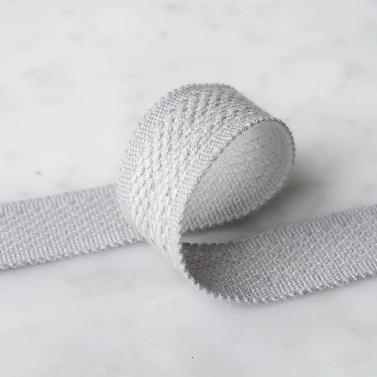 83394 | Cardiff Tape Medium - Grey Schumacher Cardiff Tape Medium trim in Grey (83394)