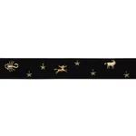 82870 | Carmen Velvet Tape - Black Schumacher Carmen Velvet Tape trim in Black (82870)