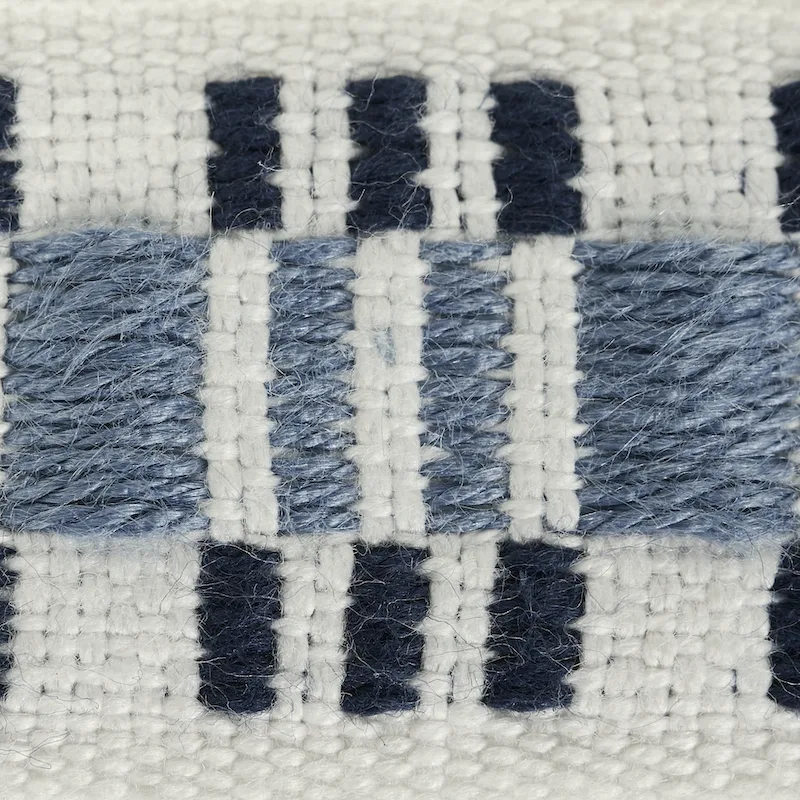 78990 | Carmo Tape Narrow - Indigo Schumacher Carmo Tape Narrow trim in Indigo (78990)
