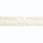 78993 | Carmo Tape Narrow - Ivory Schumacher Carmo Tape Narrow trim in Ivory (78993)