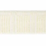 79213 | Carmo Tape Wide - Ivory Schumacher Carmo Tape Wide trim in Ivory (79213)