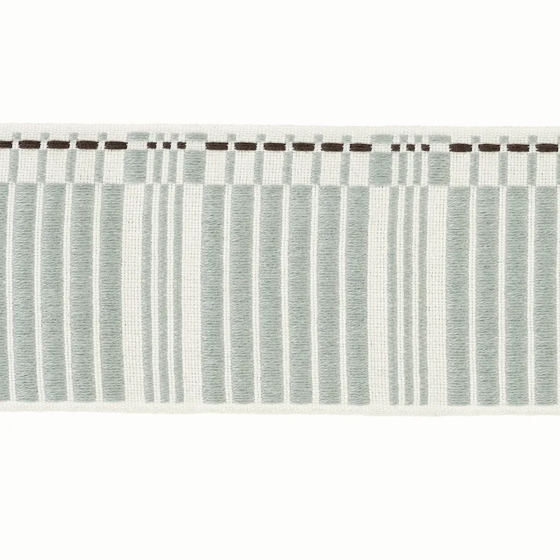 Schumacher Carmo Tape Wide trim in Sage (79212)