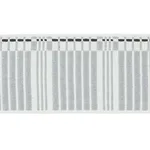 79211 | Carmo Tape Wide - Silver & Black Schumacher Carmo Tape Wide trim in Silver & Black (79211)
