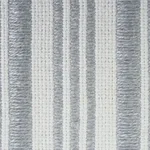 79211 | Carmo Tape Wide - Silver & Black Schumacher Carmo Tape Wide trim in Silver & Black (79211)