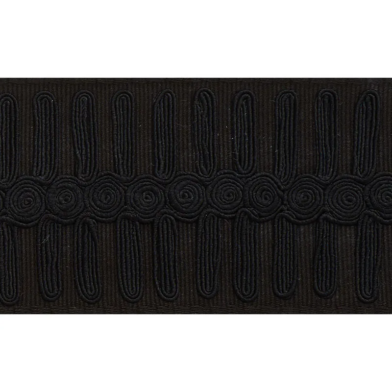 Schumacher Castille Tape trim in Black (70741)