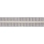 Schumacher Castille Tape trim in Grey (70745)