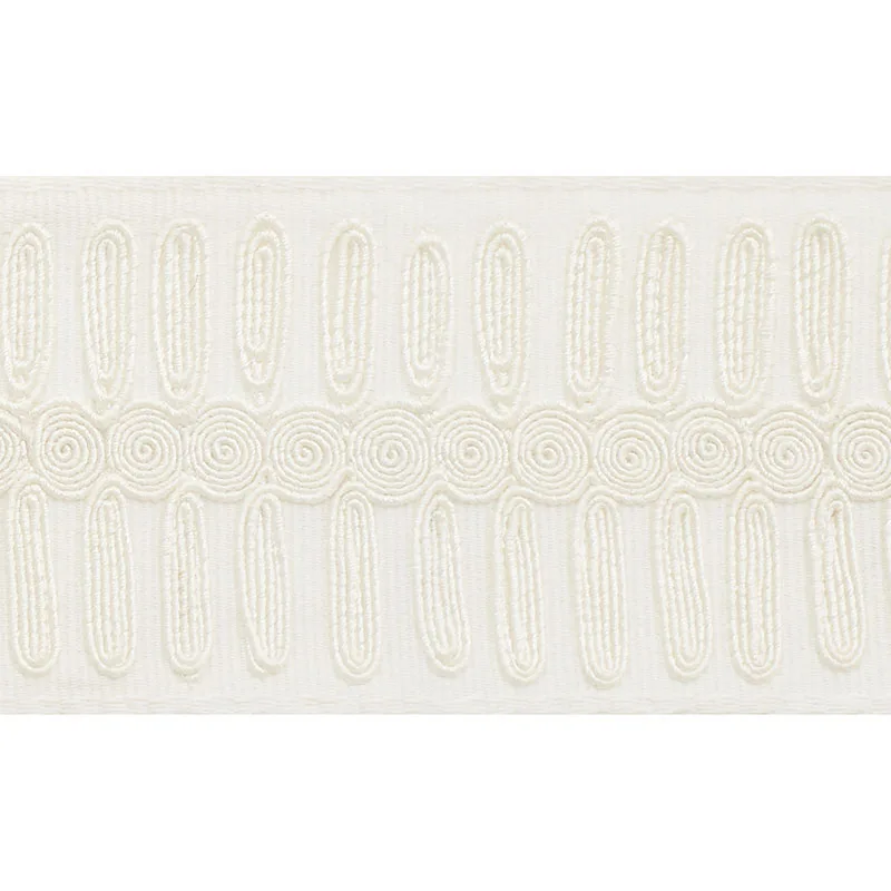 Schumacher Castille Tape trim in Ivory (70740)