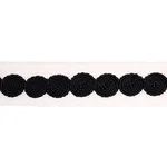 83883 | Castille Tape Narrow - Black on Ivory Schumacher Castille Tape Narrow trim in Black on Ivory (83883)
