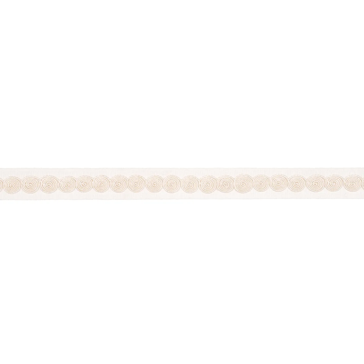 Schumacher Castille Tape Narrow trim in Ivory (83881)