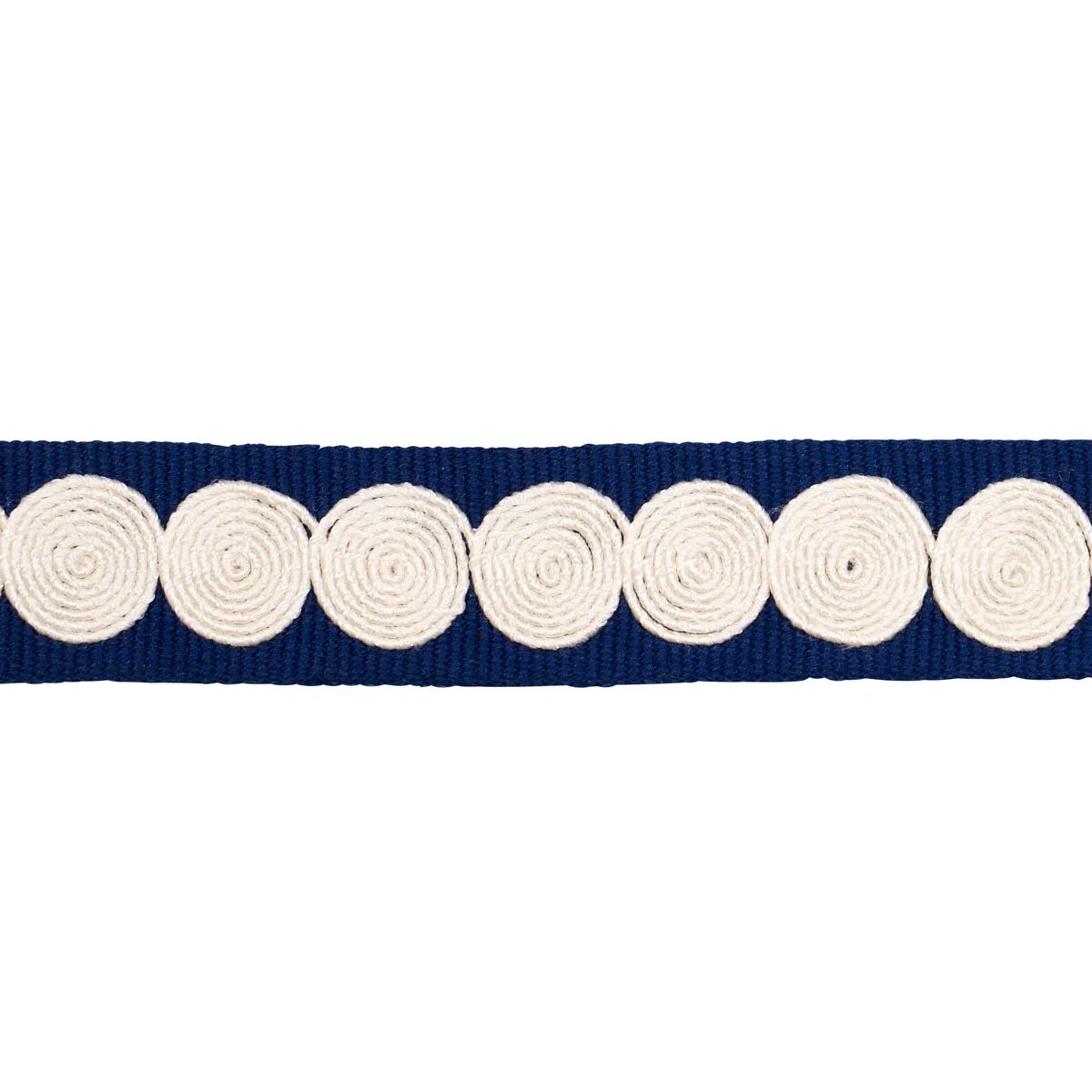 Schumacher Castille Tape Narrow trim in Navy (83882)