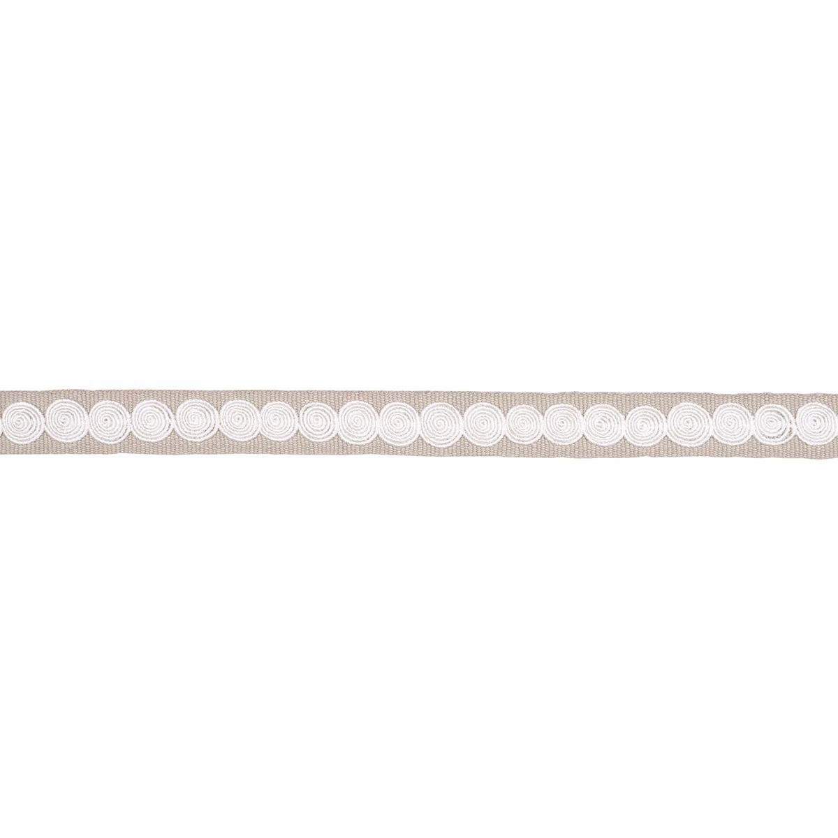 Schumacher Castille Tape Narrow trim in Neutral (83884)