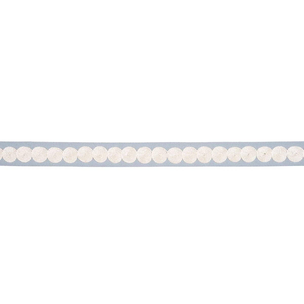 Schumacher Castille Tape Narrow trim in Sky (83880)