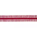 70748 | Castille Tape - Red Schumacher Castille Tape trim in Red (70748)