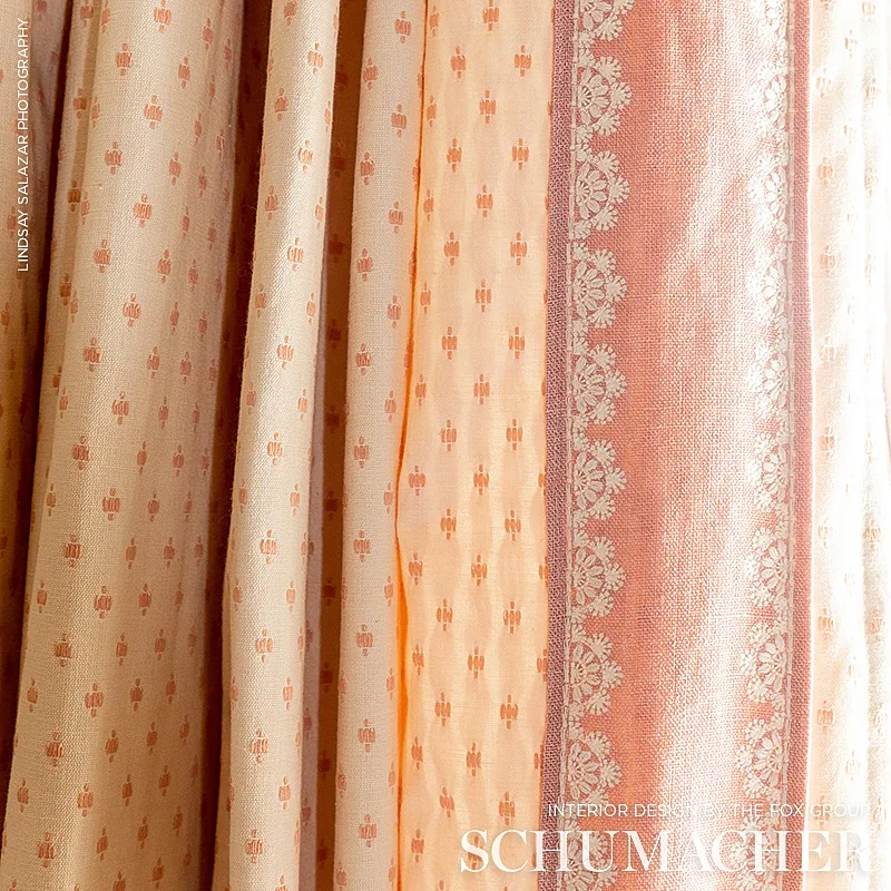 77572 | Cecily Tape - Rose Schumacher Cecily Tape trim in Rose (77572)