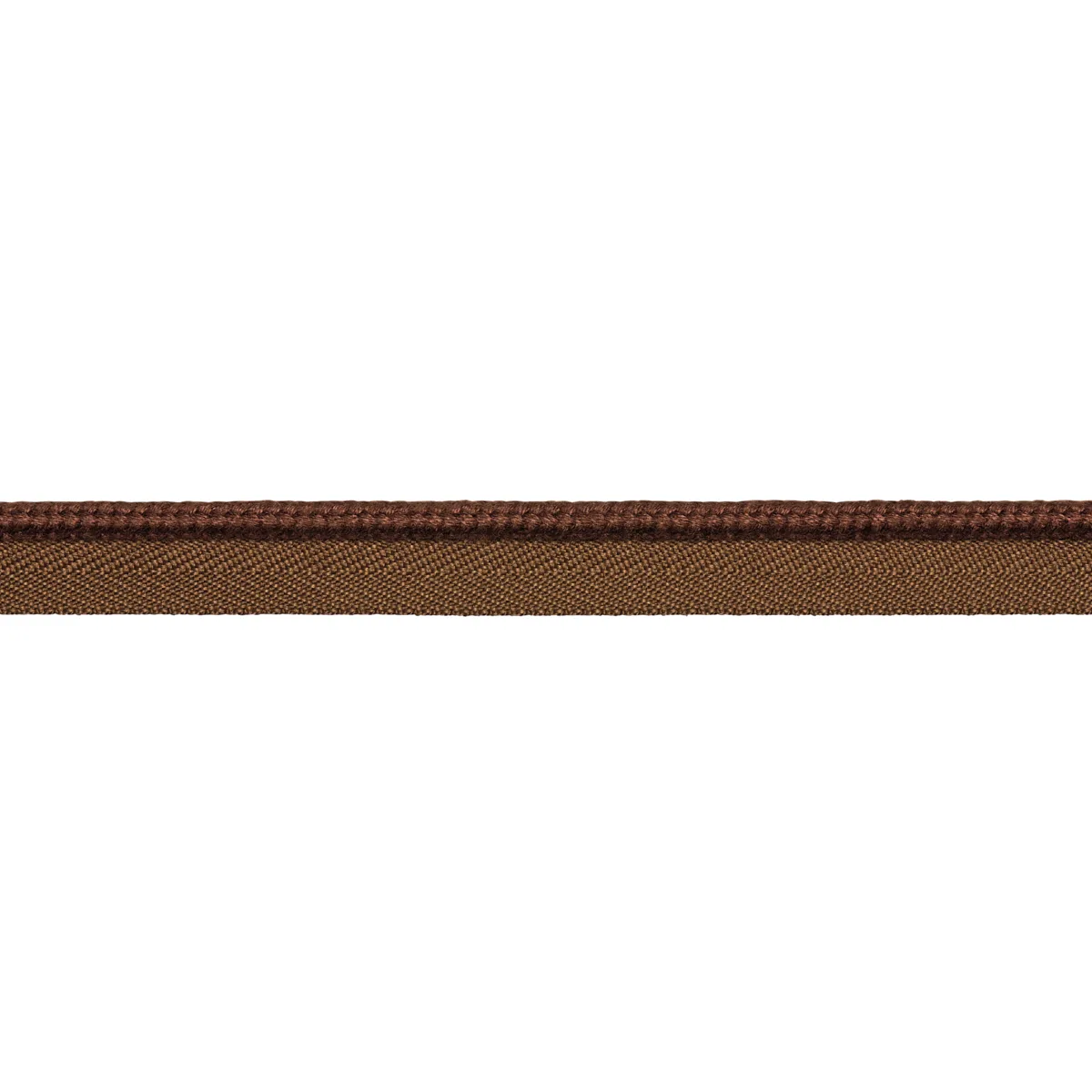 Schumacher Cedric Cotton Lip Cord Medium trim in Brown (86490)
