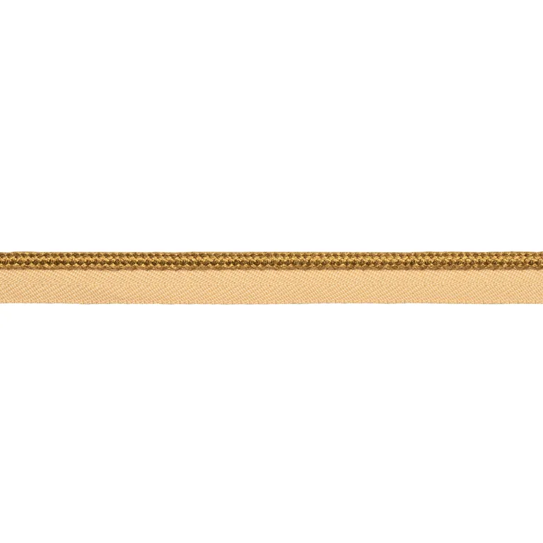 Schumacher Cedric Cotton Lip Cord Medium trim in Gold (86491)