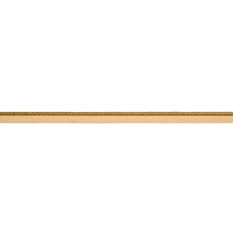 Schumacher Cedric Cotton Lip Cord Medium trim in Gold (86491)