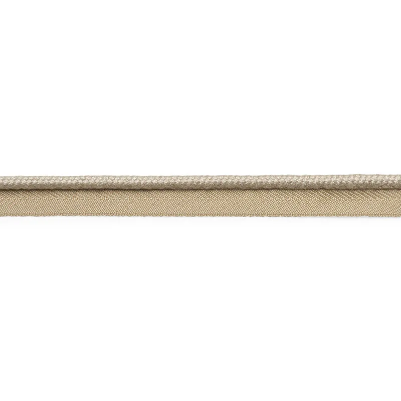 Schumacher Cedric Cotton Lip Cord Medium trim in Linen (74781)