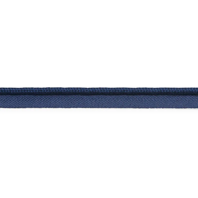 Schumacher Cedric Cotton Lip Cord Medium trim in Navy (74784)