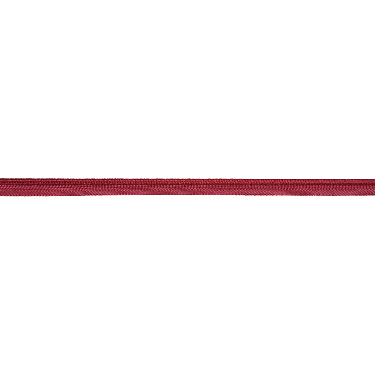 Schumacher Cedric Cotton Lip Cord Medium trim in Red (74789)